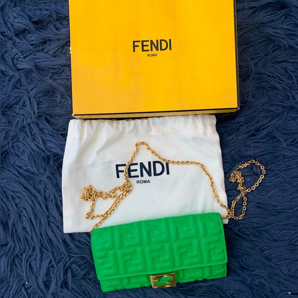 New Fendi WOC color green